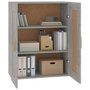 Voir la diapositive 4 : VIDAXL Armoire murale gris beton 69,5x32,5x90 cm bois d'ingenierie