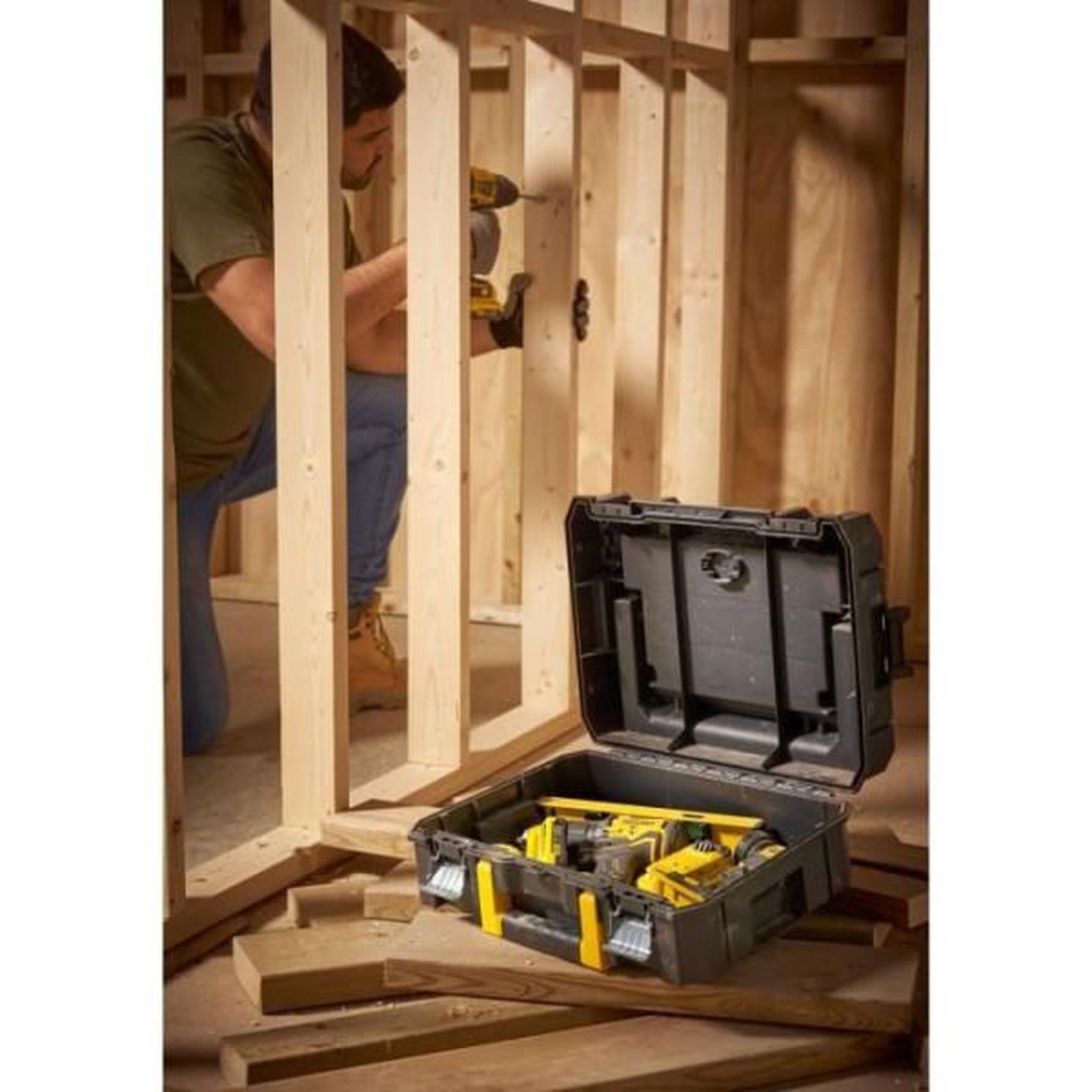 Voir la diapositive 3 : Stanley Mallette pro-stack™ - stanley fatmax - fmst1-71967 - grande poignée avec organiseur - 14 l