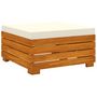 Voir la diapositive 5 : VIDAXL Salon de jardin 6 pcs avec coussins Bois d'acacia solide