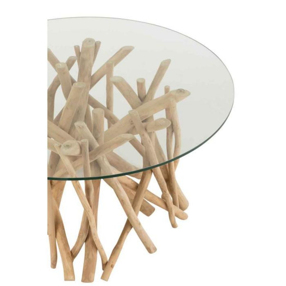Paris Prix Table Basse en Teck  Driftwood  63cm Naturel