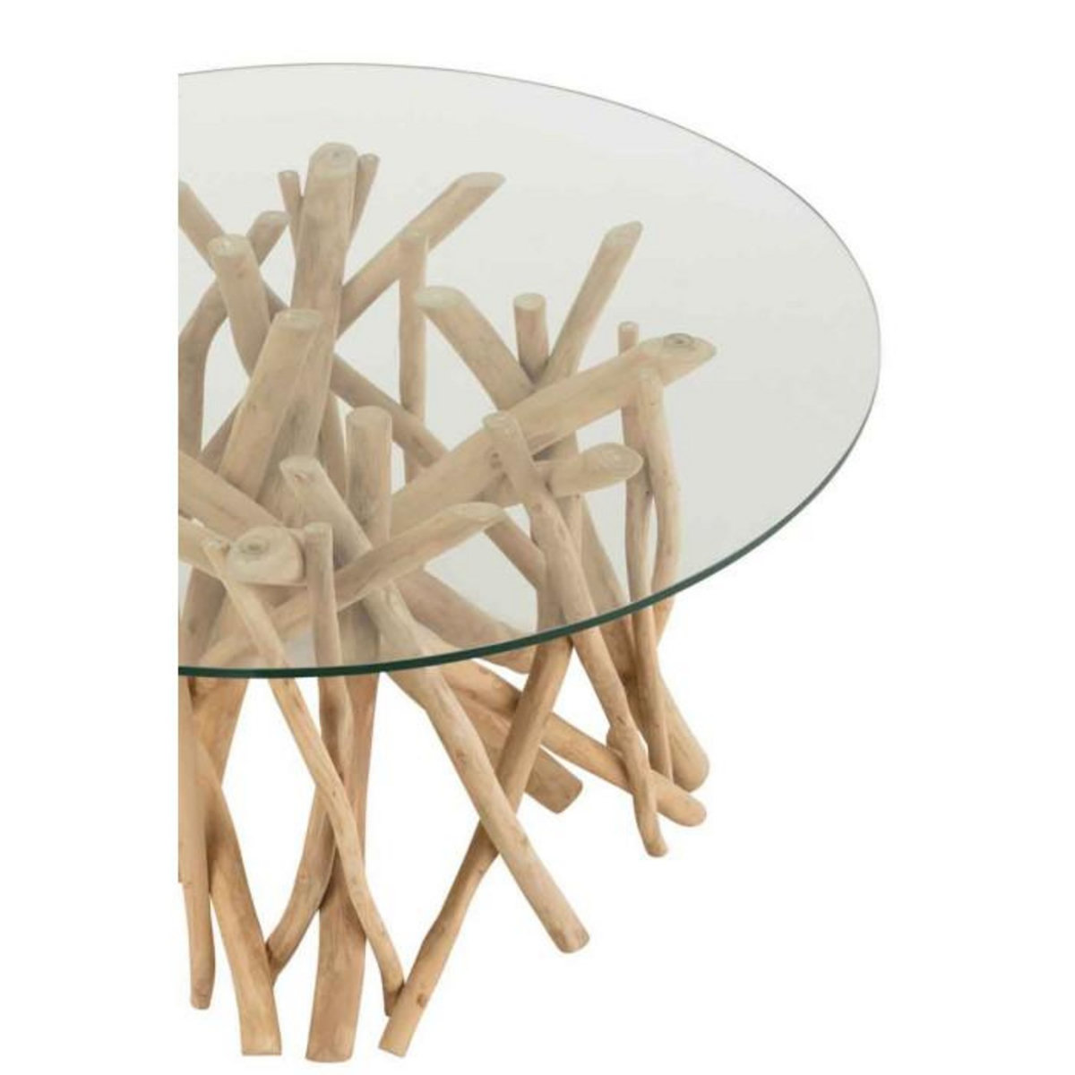 Paris Prix Table Basse en Teck  Driftwood  63cm Naturel