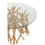 Voir la diapositive 3 : Paris Prix Table Basse en Teck  Driftwood  63cm Naturel