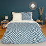 Voir la diapositive 1 : Home collection Parure de couette 3 pcs 240x220 100% coton 52 fils, phosy