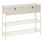 FIVE Console 2 Tiroirs  Tissa  100cm Beige