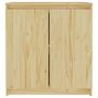 Voir la diapositive 5 : VIDAXL Armoire latérale 60x36x65 cm bois de pin massif