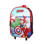 Voir la diapositive 2 : Bagtrotter BAGTROTTER Sac à dos à roulettes 31 cm maternelle Marvel Avengers Multicolore