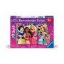 Voir la diapositive 1 : RAVENSBURGER Puzzles 3x49 p - girl power  / disney princesses