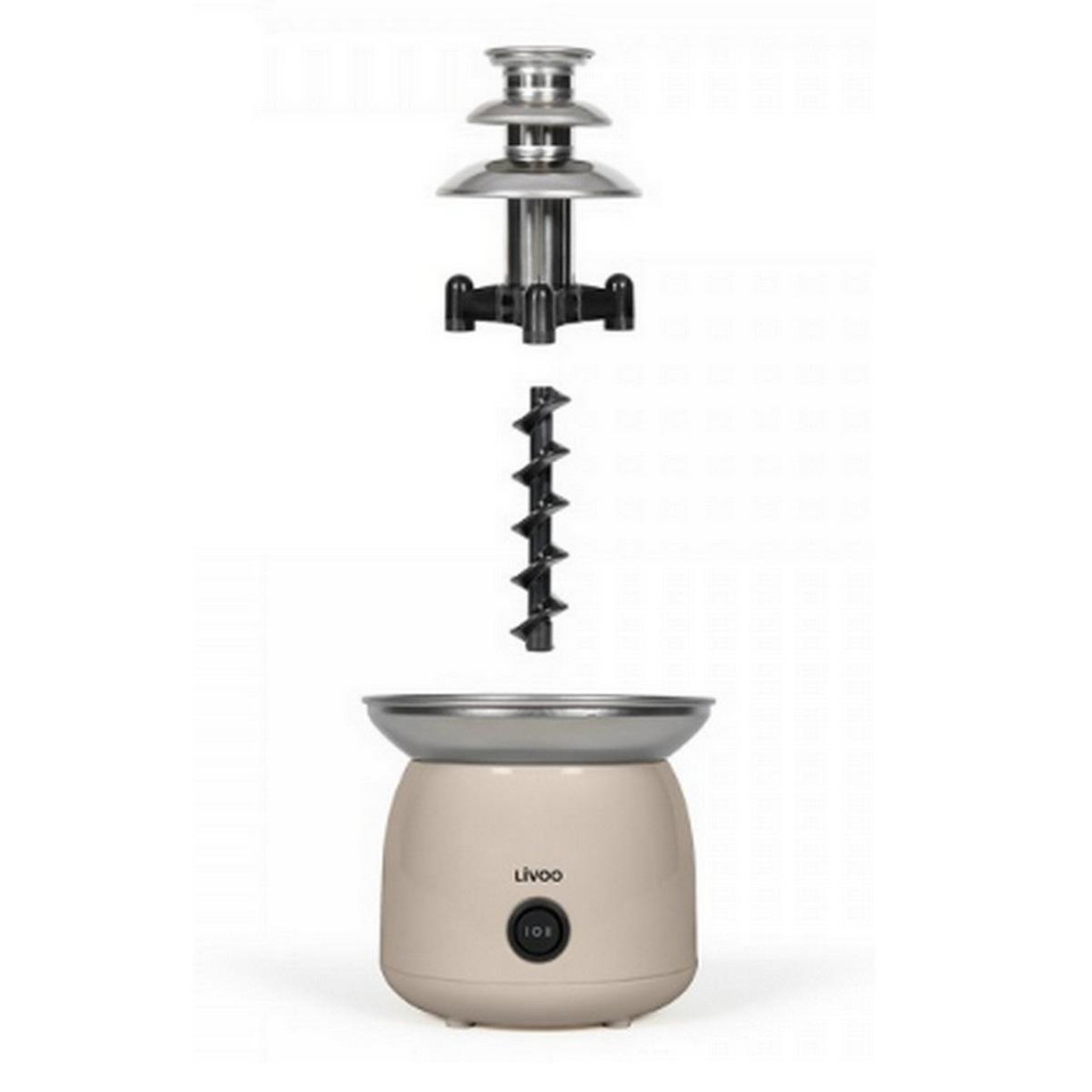 Voir la diapositive 4 : LIVOO Chocolatière 0.25l 70w crème - dom533c