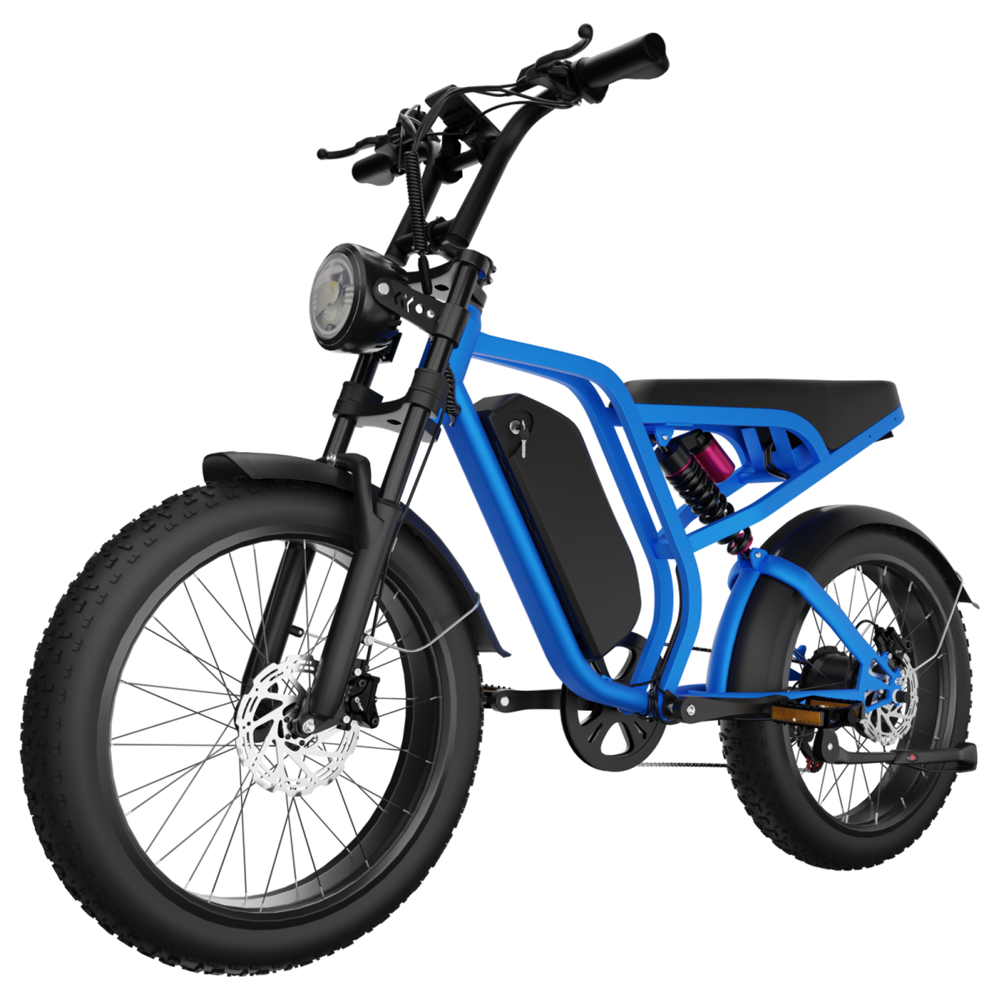 Voir la diapositive 3 : BLUVALL Vélo électrique bluvall su8 20  fat bike