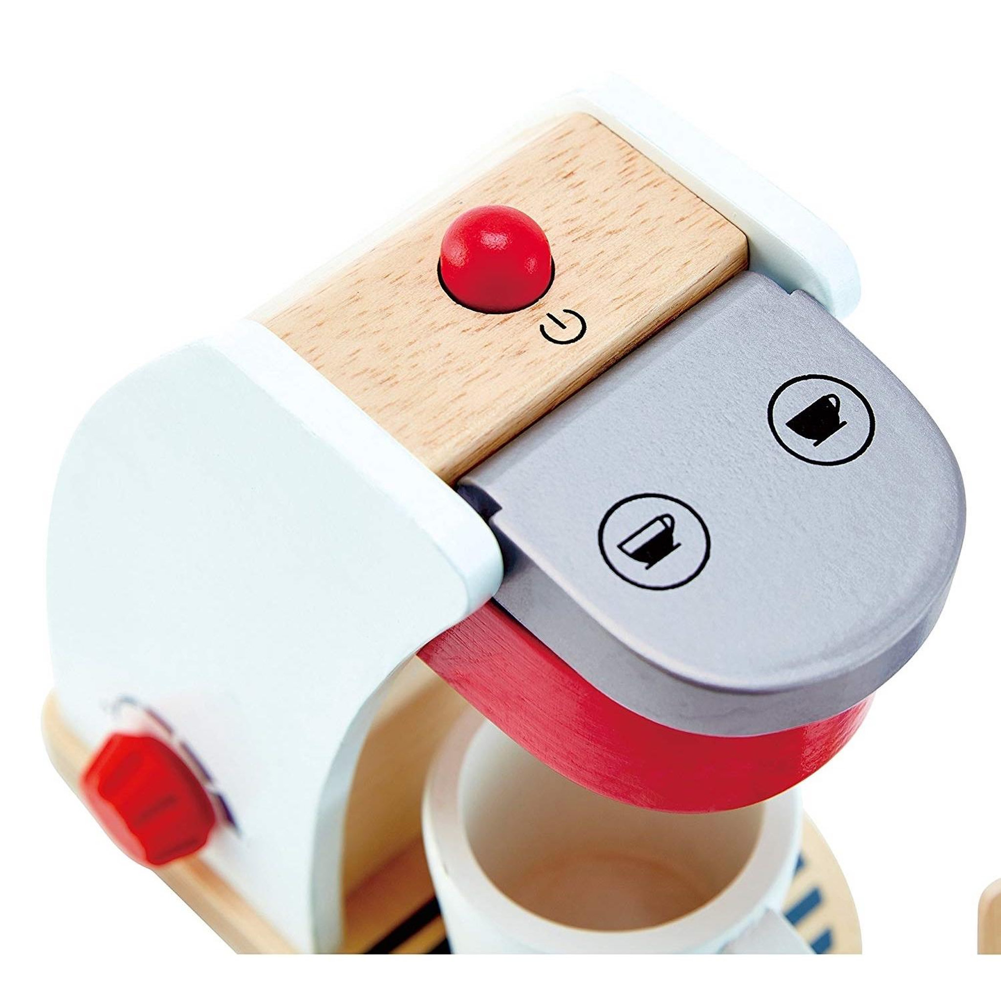 Voir la diapositive 3 : Hape Machine à Café, Jeu d'imitation en bois