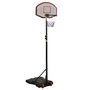 Voir la diapositive 1 : VIDAXL Support de basket-ball Noir 216-250 cm Polyethylene