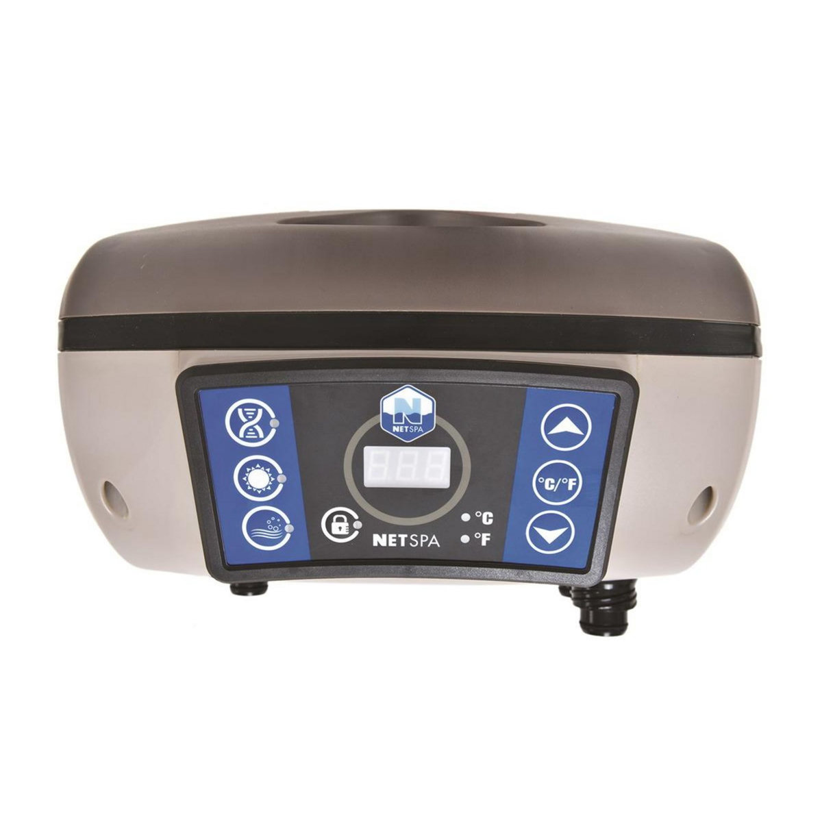 Netspa Spa gonflable Caïman carré Bulles 4 places - Netspa