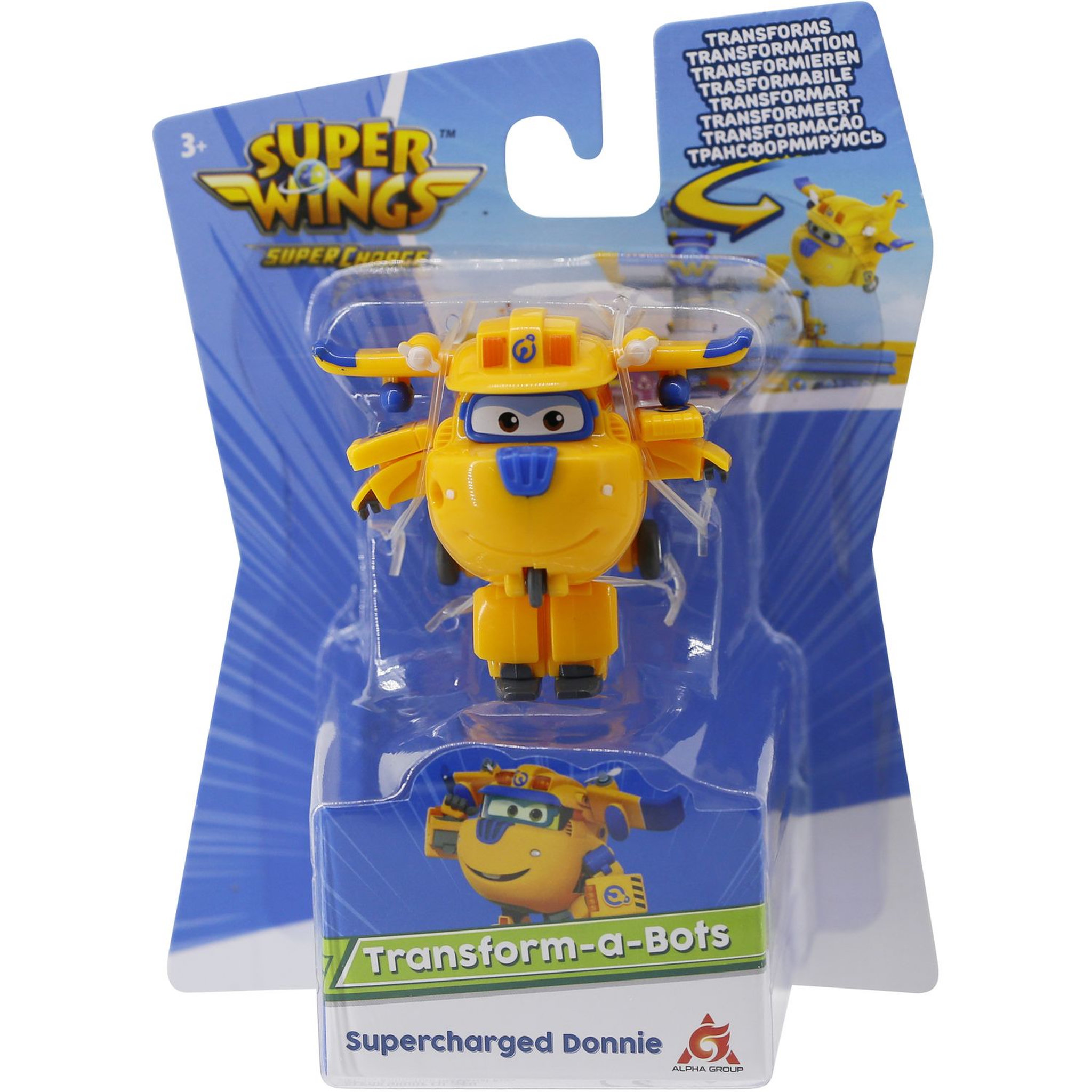 Voir la diapositive 1 : Auldey Super Wings - Figurine Transform-a-Bots Saison 4 & 5