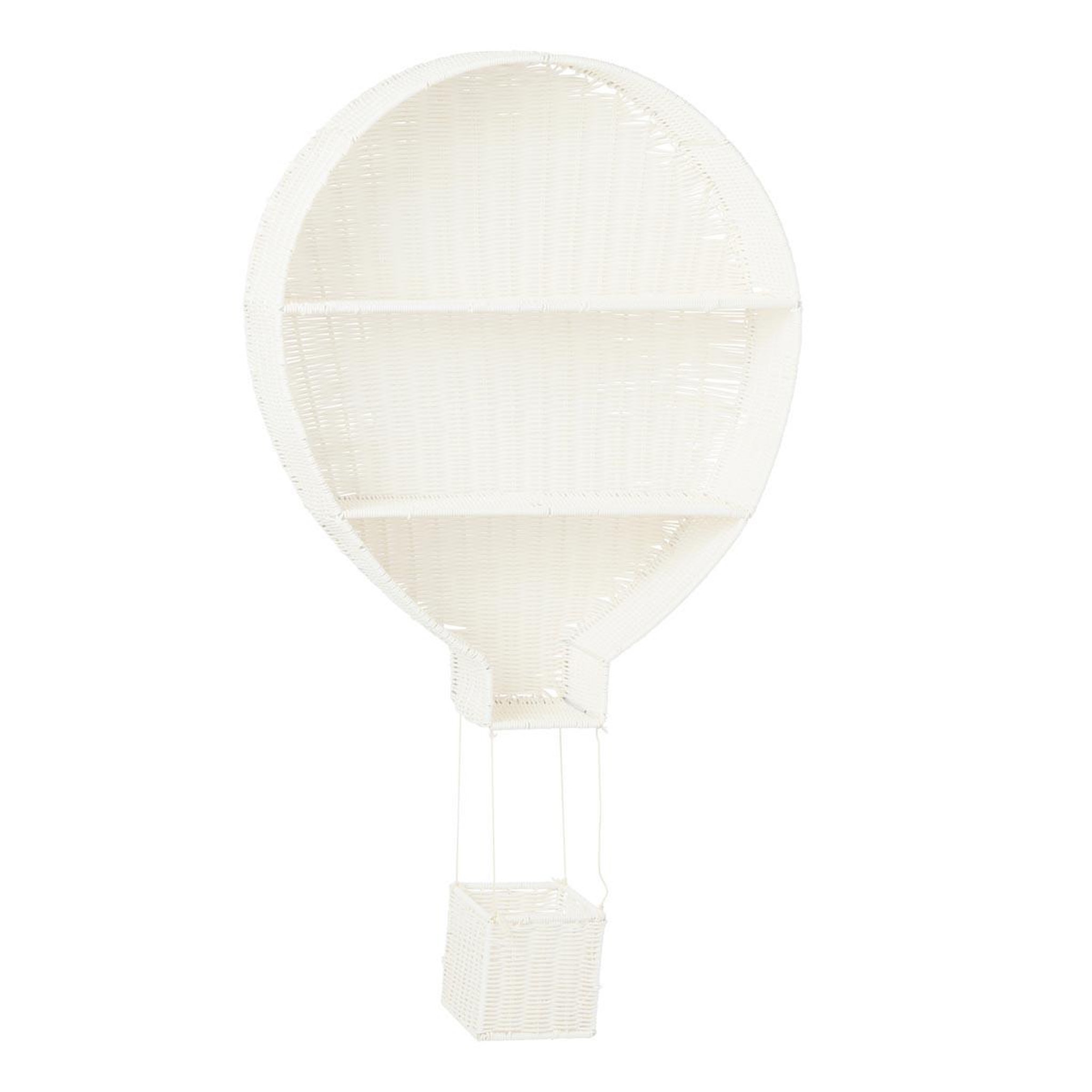 J-LINE Étagère murale montgolfière  porfirio  100cm blanc