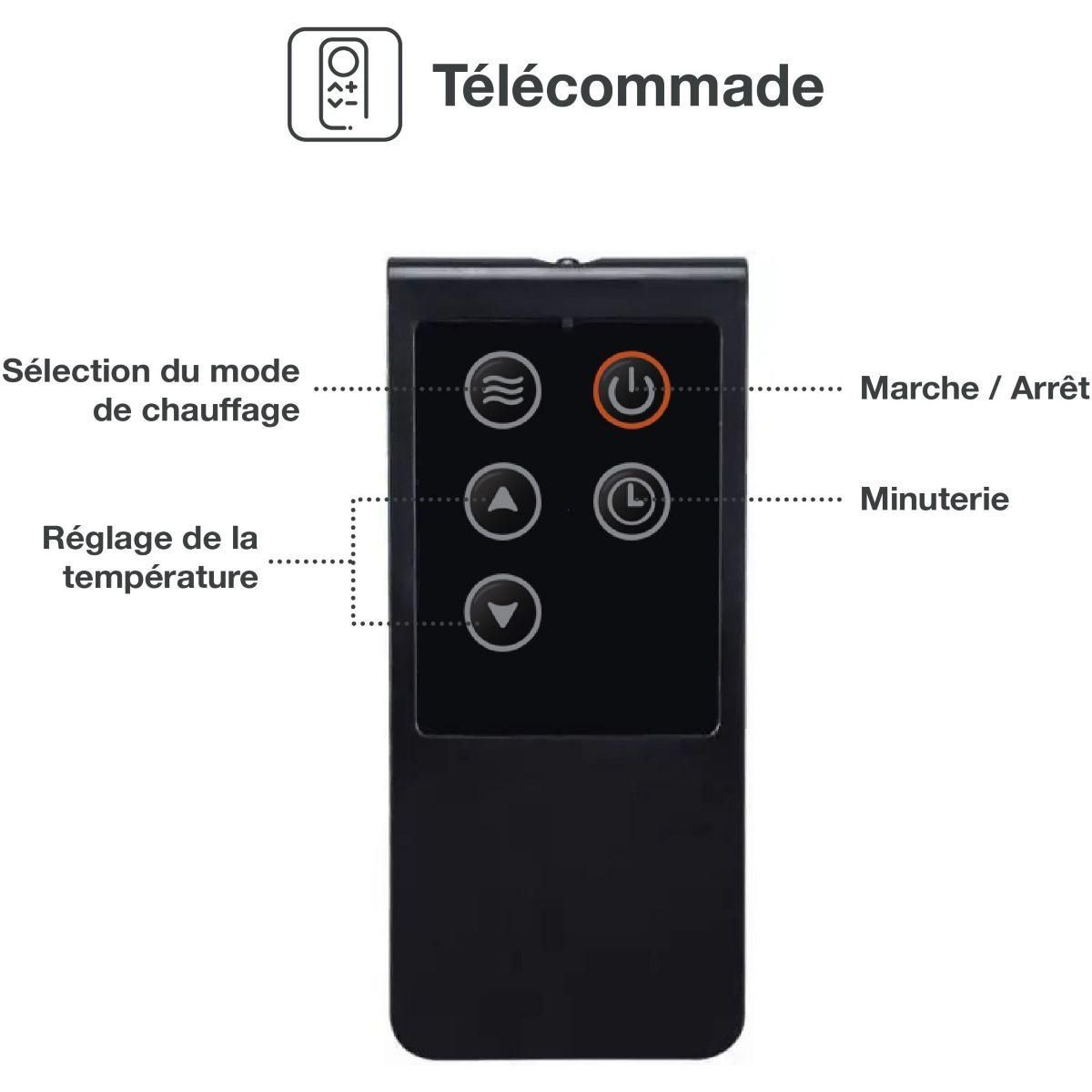 ESSENTIEL B Chauffage Bain d'huile ECHB933n