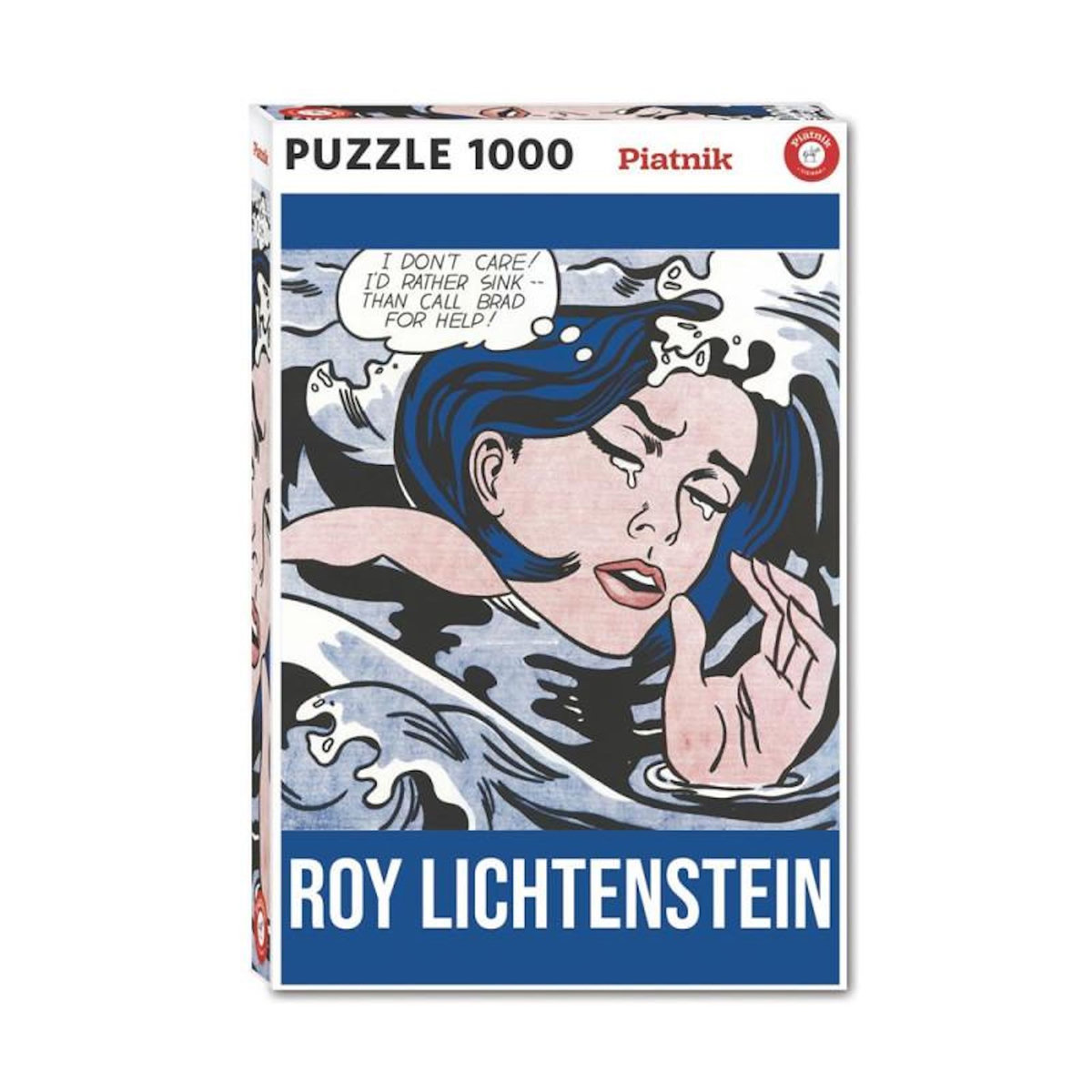 Piatnik Puzzle 1000 pièces Piatnik Drowning Girl Lichtenstein