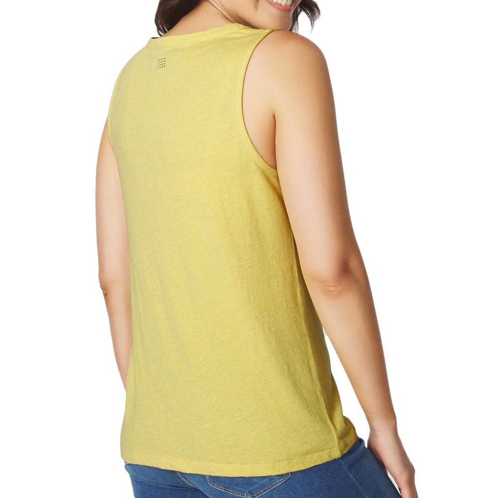 Voir la diapositive 2 : TBS Débardeur Jaune Femme TBS ADINADEBP