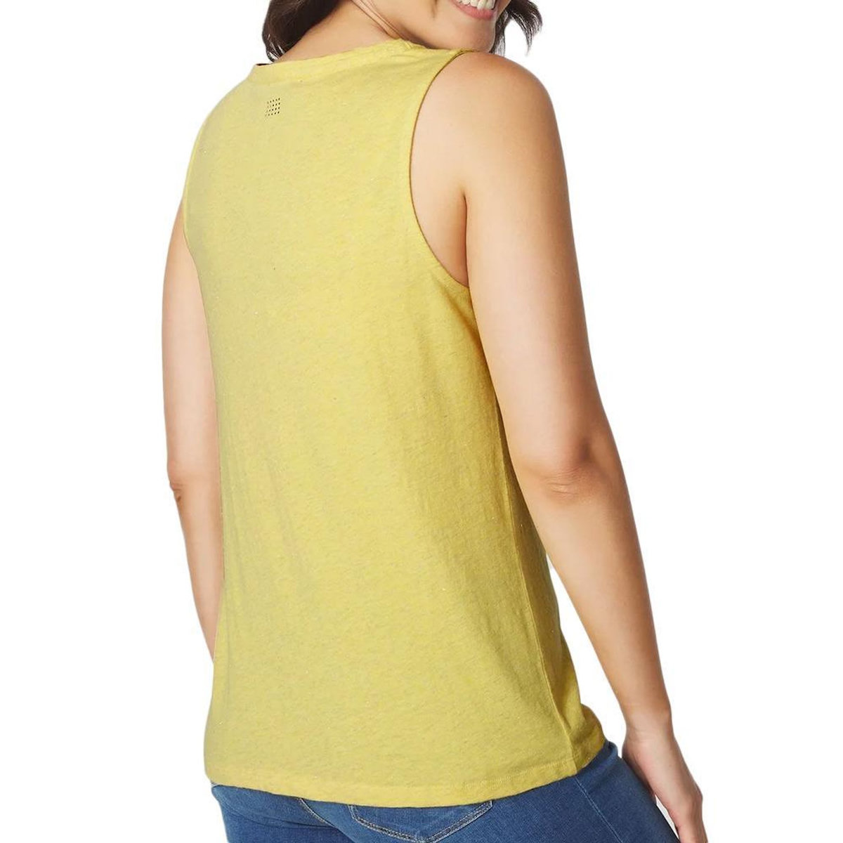 TBS Débardeur Jaune Femme TBS ADINADEBP