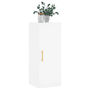 Voir la diapositive 4 : VIDAXL Armoire murale blanc 34,5x34x90 cm