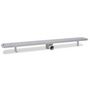 Voir la diapositive 4 : VIDAXL Drain de douche lineaire 1030x140 mm acier inoxydable