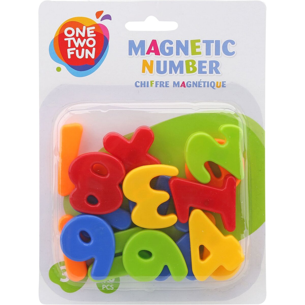 One Two Fun Ensemble de chiffres magnétiques