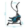 Voir la diapositive 3 : SPARRAW Vélo Elliptique SUPER SMART BIKE Cross trainer - 8 niveaux de résistance magnétique - Roue inertie 7Kg, Ecran d'entraînement