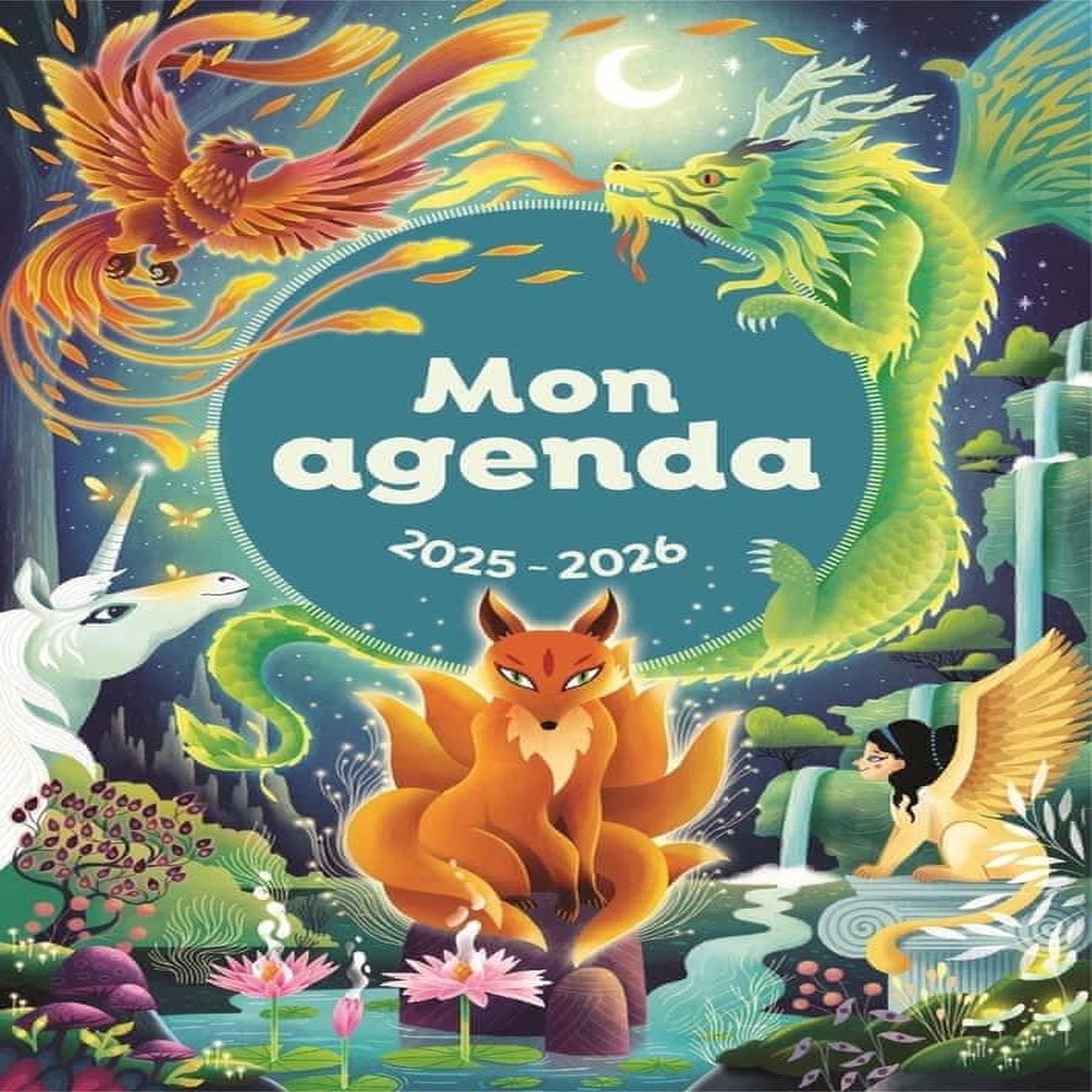 MON AGENDA. EDITION 2025-2026, Lutin Bazar