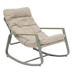 HESPERIDE Fauteuil de jardin à bascule FELINIO. Coloris disponibles : Gris, Vert