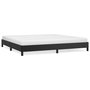 Voir la diapositive 2 : VIDAXL Cadre de lit sans matelas noir 200x200 cm similicuir