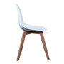 Voir la diapositive 4 : The Home Deco Factory 4 Chaises design scandinave à coque Holga