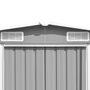 Voir la diapositive 5 : VIDAXL Abri de jardin Gris 257x990x181 cm Acier galvanise