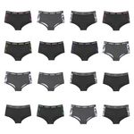 UMBRO Pack surprise de 3 culottes femme. Coloris disponibles : Noir