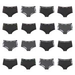 UMBRO Pack surprise de 3 culottes femme. Coloris disponibles : Noir