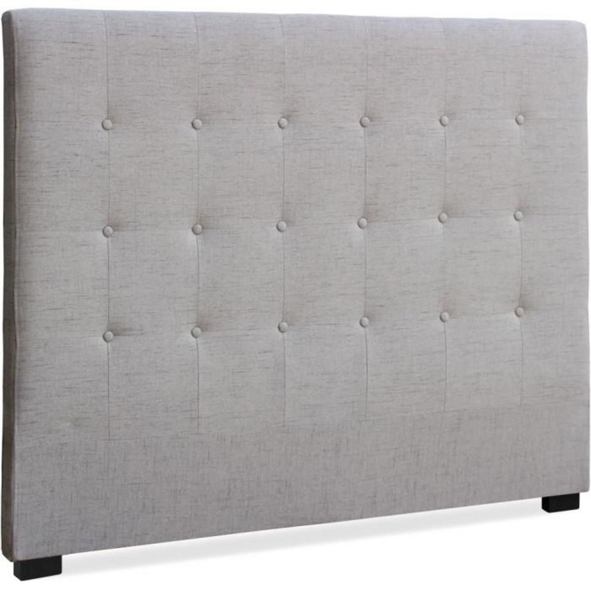 Paris Prix Tête de Lit Capitonnée en Tissu  Amor  140cm Beige