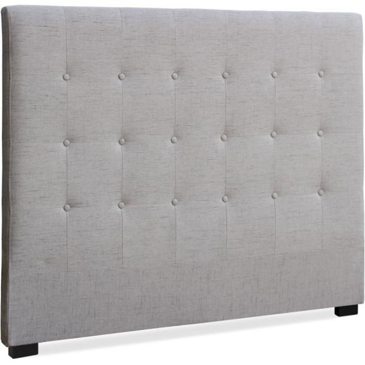 Paris Prix Tête de Lit Capitonnée en Tissu  Amor  140cm Beige