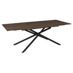 Paris Prix Table à Manger Extensible  Tiffany  150-210cm Marron