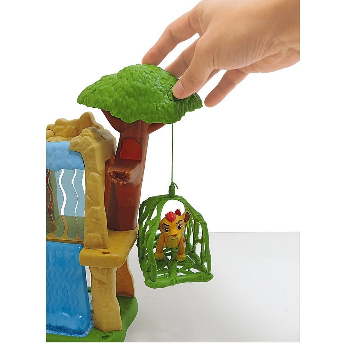 SIMBA Playset La Garde du Roi Lion - Terre Sacrée + Accessoires + 1 figurine