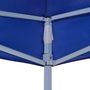 Voir la diapositive 3 : VIDAXL Tente pliable Bleu 3 x 3 m