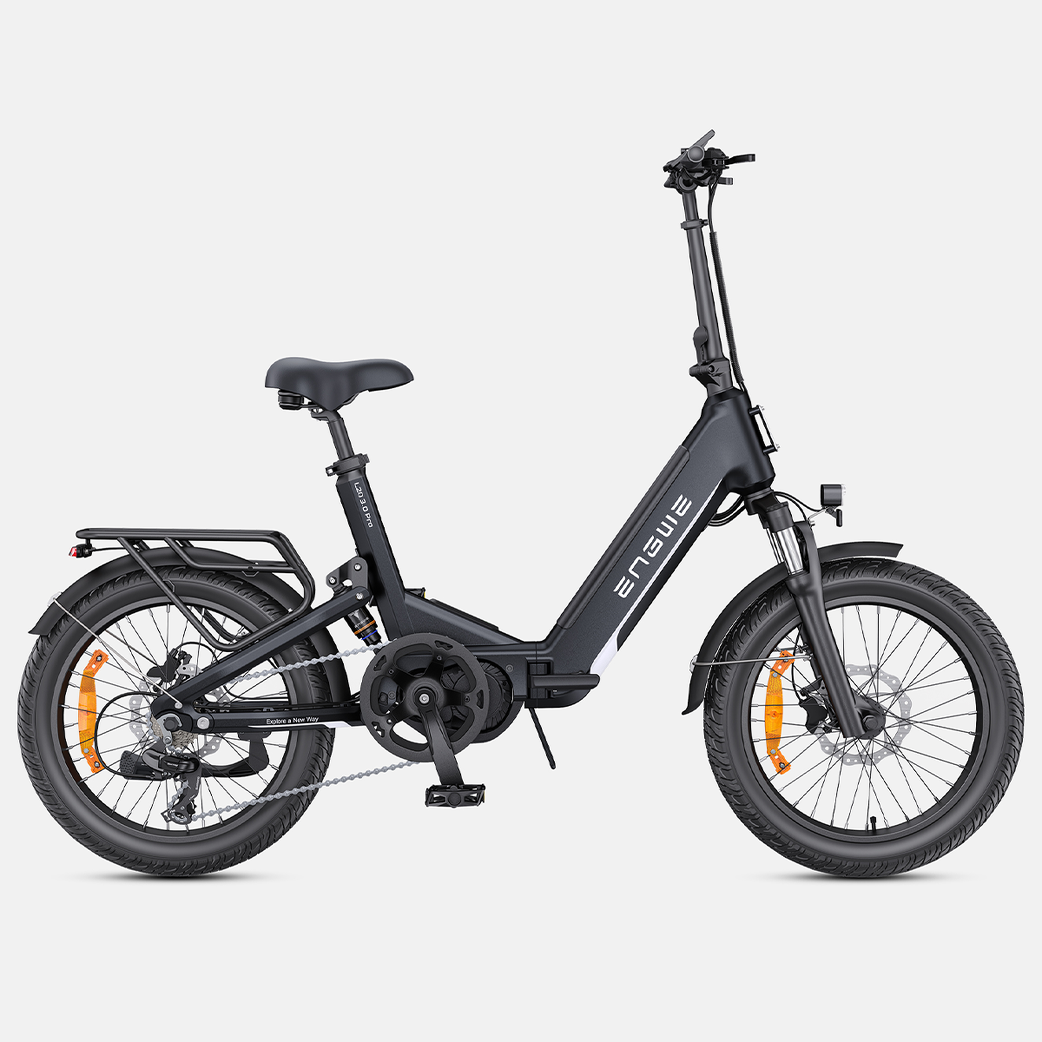 ENGWE Vélo électrique ENGWE L20 3.0 Pro 250 W. Coloris disponibles : Noir