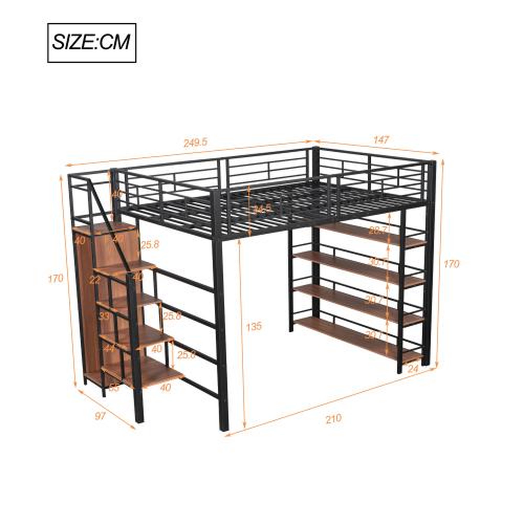 Voir la diapositive 3 : MERAX Lit mezzanine