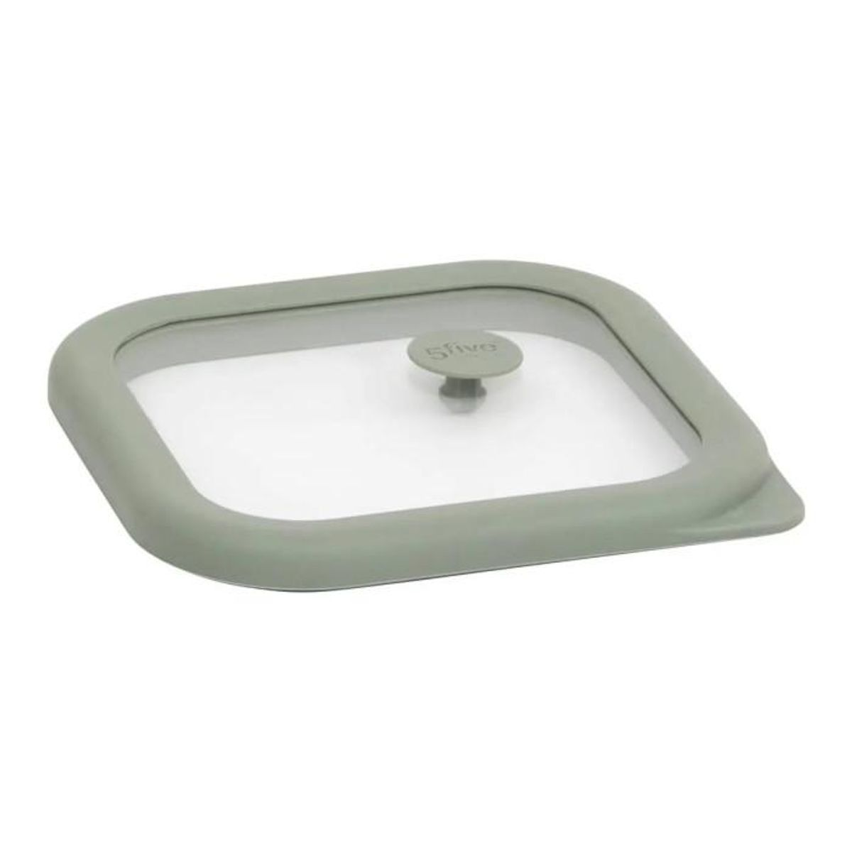 FIVE Boîte de Conservation Hermétique  Siliglass  0,8L Gris