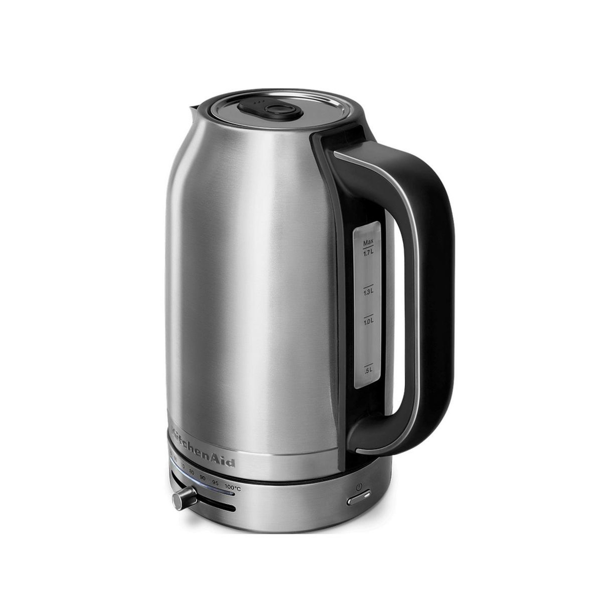 Voir la diapositive 3 : KitchenAid Bouilloire sans fil 1.7l 2400w température réglable - 5kek1701esx/1