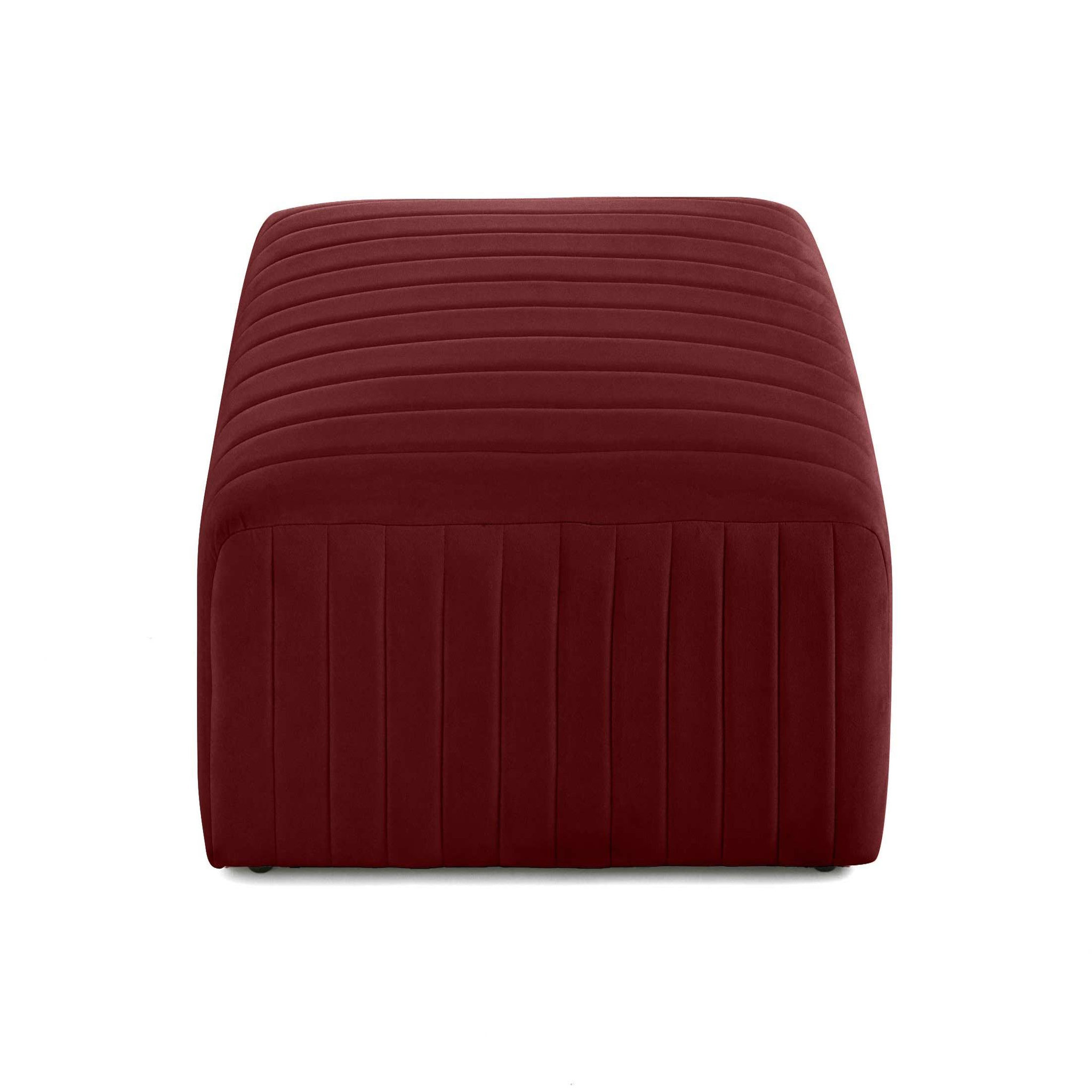 Voir la diapositive 6 : BEST MOBILIER Nova - pouf modulable - en velours
