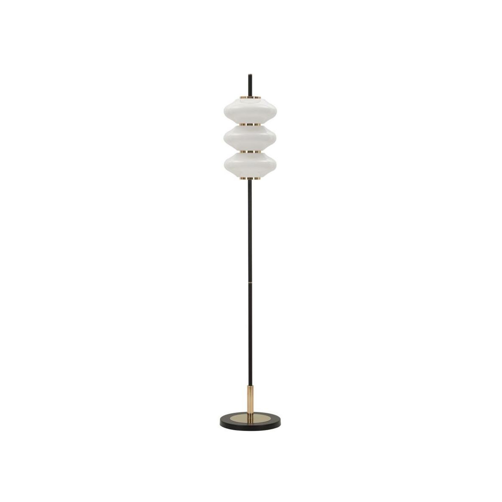 Paris Prix Lampadaire design  vintage  168cm blanc & noir