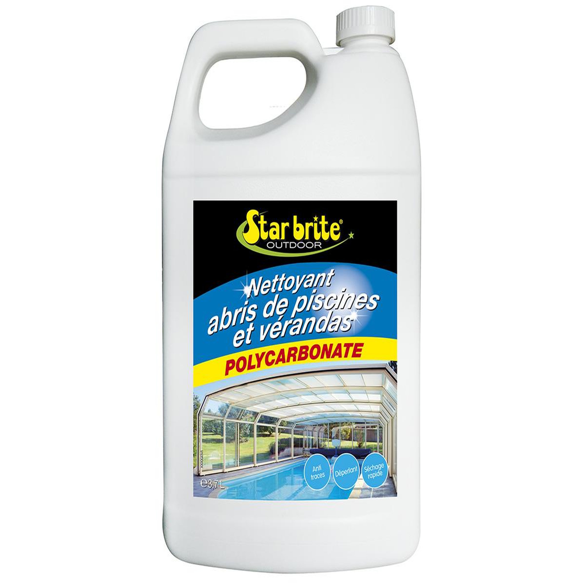 STARBRITE Nettoyant abris de piscines et vérandas 3,70 L - Starbrite