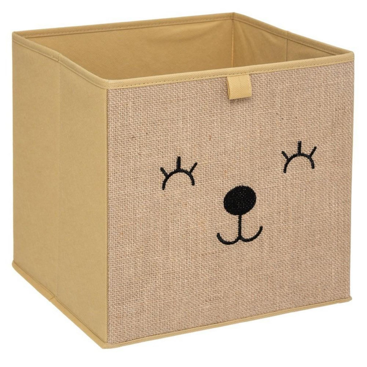 ATMOSPHERA Bac de rangement jute animal