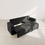 Voir la diapositive 3 : BEST MOBILIER Nicole - canapé d'angle réversible 5 places convertible avec coffre en tissu