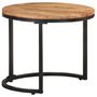 Voir la diapositive 4 : VIDAXL Tables d'appoint 3 pcs Bois d'acacia solide