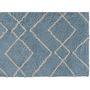 Voir la diapositive 4 : GUY LEVASSEUR Tapis déco en coton tufté fil doré 50x80cm
