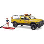 Voir la diapositive 1 : BRUDER Véhicule - Ram 2500 Power Wagon Lifeguard avec sauveteur 